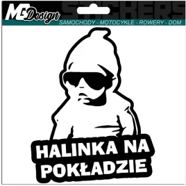 halinka-w-samochodzie-naklejka-auto-18x14-kolor