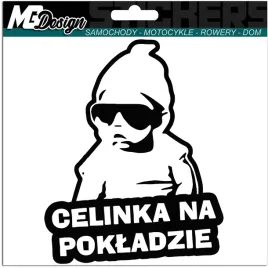 celinka-w-samochodzie-naklejka-auto-18x14-kolor