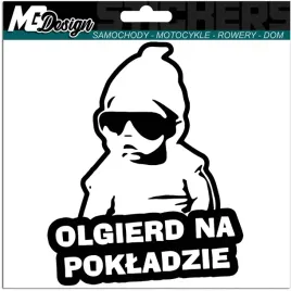 olgierd-w-samochodzie-naklejka-auto-18x14-kolor