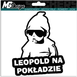leopold-w-samochodzie-naklejka-auto-18x14-kolor