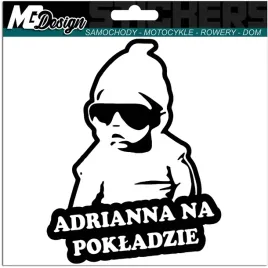 adrianna-w-samochodzie-naklejka-w-aucie-18x13