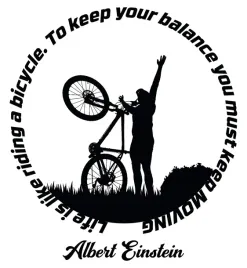 naklejka-rowerzysta-cytat-einstein-38-x-42cm