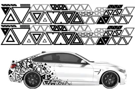 naklejki-na-auto-motyw-trojkaty-2-arkusze-kolory