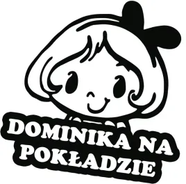 dominika-w-samochodzie-naklejka-18x15-kolory