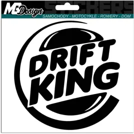 naklejka-drift-king-burger-na-samochod-20x18cm