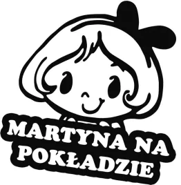 martyna-w-samochodzie-naklejka-18x15-kolory