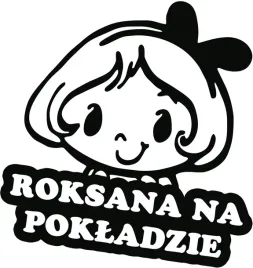 roksana-w-samochodzie-naklejka-18x15-kolory