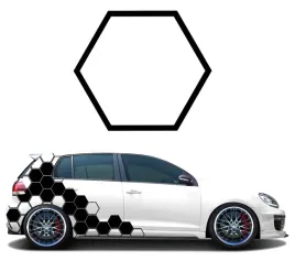 naklejka-na-auto-motyw-hexagon-1-sztuka-15cm-pusta