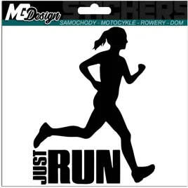 naklejka-na-samochod-bieganie-jogging-run-17x13cm