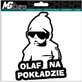 olaf-w-samochodzie-naklejka-auto-18x14-kolor