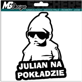 julian-w-samochodzie-naklejka-auto-18x14-kolor