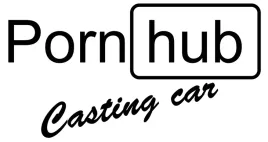 porn-hub-casting-car-naklejka-na-auto-20x15cm