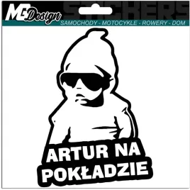 artur-w-samochodzie-naklejka-w-aucie-18x13-kolor