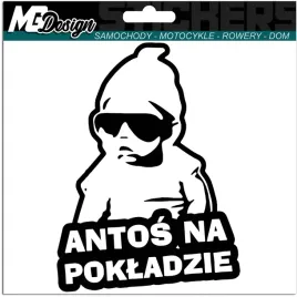 antos-w-samochodzie-naklejka-w-aucie-18x11-kolory