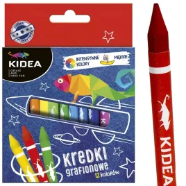 kidea-kredki-grafionowe-swiecowe-12-intensywnych-kolorow