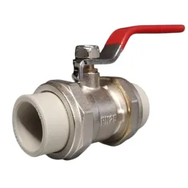 zawor-kulowy-pp-fi-32-z-dlawikiem-raczka-czerwona-system-zgrzewany