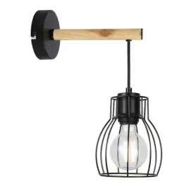 kinkiet-klosz-klatka-czarny-w-stylu-loft-z-elementem-drewna-salon