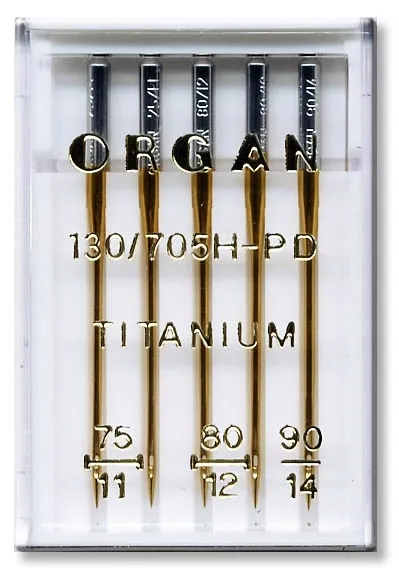 Igły półpłaskie ORGAN tytanowe wzmocnione Titanium