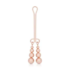 rosy-gold-clitoris-clamp-subtle-weight