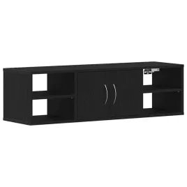 polka-scienna-z-polka-z-drzwiami-czarny-dab-102-x-30-x-29-cm