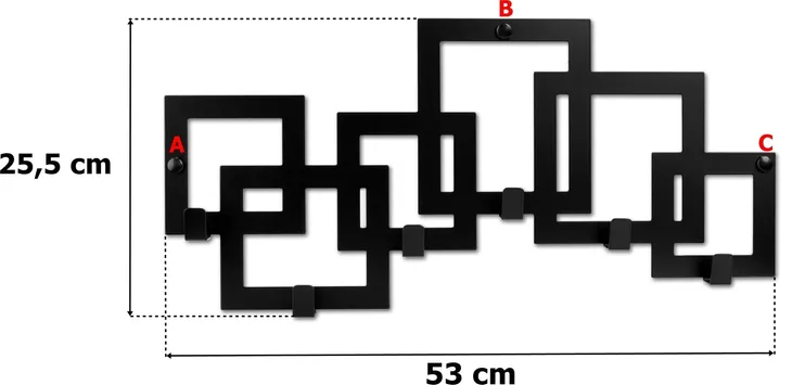 wieszak-scienny-kardus-czarny-material-metal