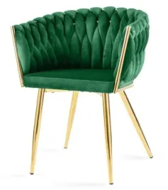 krzeslo-plecione-lugano-fotel-treccia-green-velvet-gold-lugano