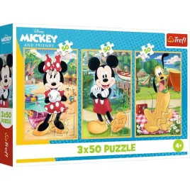 puzzle-3x50-myszki-na-wakacjach-disney-trefl-34881-trefl-puzzle
