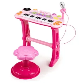 keyboard-organki-pianinko-z-mikrofonem-mp3-rozowe-multistore