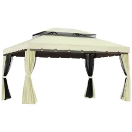 altana-ogrodowa-outsunny-390290-cm-moskitiera-zaslony