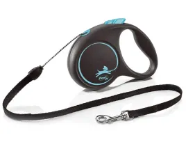 smycz-automatyczna-black-design-flexi-linka-5-m-niebieska-m