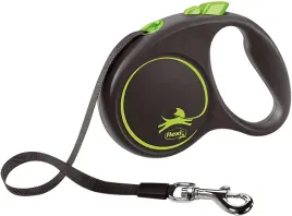 smycz-automatyczna-black-design-flexi-tasma-5-m-zielona-l