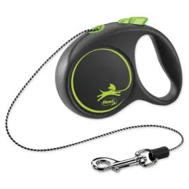 smycz-automatyczna-black-design-flexi-linka-3-m-zielona