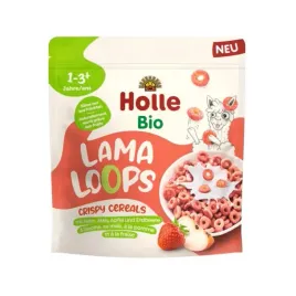 holle-bio-chrupiace-platki-zbozowe-krazki-truskawkowa-lama-od-1-roku-zycia