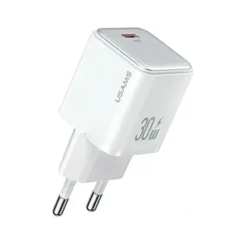 usams-lad-siec-1xusb-c-pd30w-3a-only-head-pd3-0-fast-charging-bialy-whi