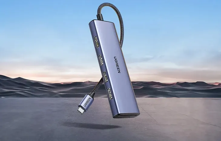 adapter-hub-ugreen-cm511-usb-c-do-hdmi-3x-usb-a-3-0-sd-tf