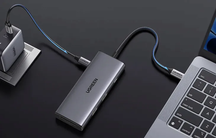 adapter-7w1-ugreen-hub-usb-do-2x-usb-a-3-2-usb-c-3-2-sd-tf-pd-stan-nowy