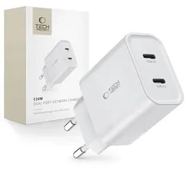 ladowarka-sieciowa-pd-20w-2x-usb-c-tech-protect-c20w-biala