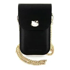 torebka-hello-kitty-leather-metal-logo-chain-czarna