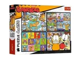 puzzle-4x250-garfield-nie-lubi-poniedzialkow-trefl