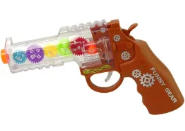 pistolet-kolorowe-swiatla-dzwiek-brazowy