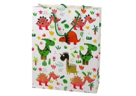papierowa-torba-prezentowa-kolorowe-dinozaury-palmy-32-cm-x-26-cm-x-10-cm