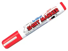 mazak-marker-pisak-do-ubran-tkanin-czerwony-red-odziezy-tekstyliow-artline