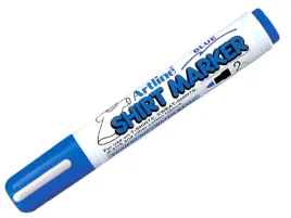 mazak-marker-pisak-do-ubran-tkanin-niebieski-blue-odziezy-tekstyliow-artlin