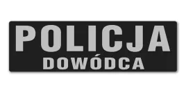 emblemat-policja-dowodca-odblaskowy-na-rzepie-31-x-10-cm