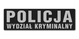 emblemat-policja-wydzial-kryminalny-odblaskowy-na-rzepie-31-x-10-cm