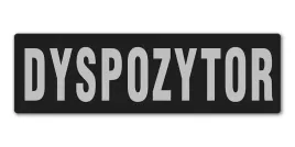 emblemat-dyspozytor-odblaskowy-na-rzepie-13-x-5-cm