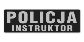 emblemat-policja-instruktor-odblaskowy-na-rzepie-13-x-5-cm