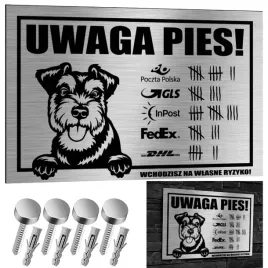nierdzewna-tabliczka-uwaga-pies-schnauzer-30x20-aluminium