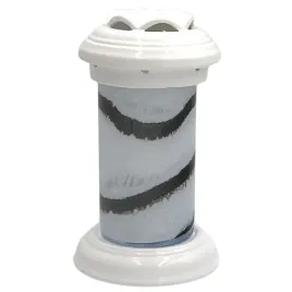 znicz-ceramiczny-lampion-przyciemniany-rura-mala-bialy-galaxy-lc11