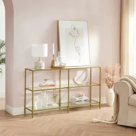 stolik-konsola-szklana-zlota-rama-130-cm-polki-24h